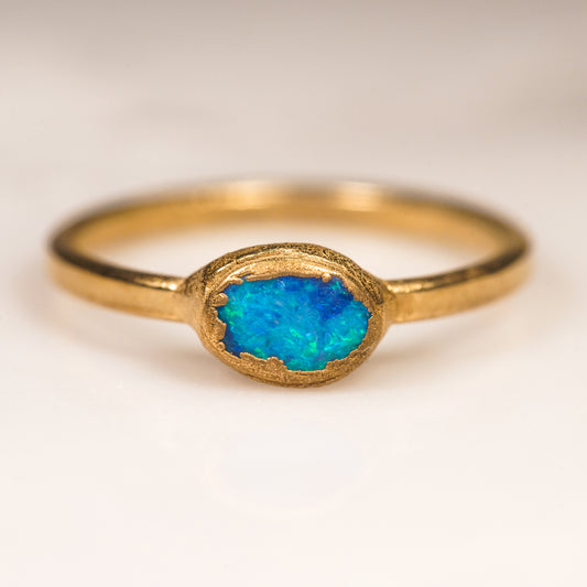 Australian Opal Ring -  Size 6