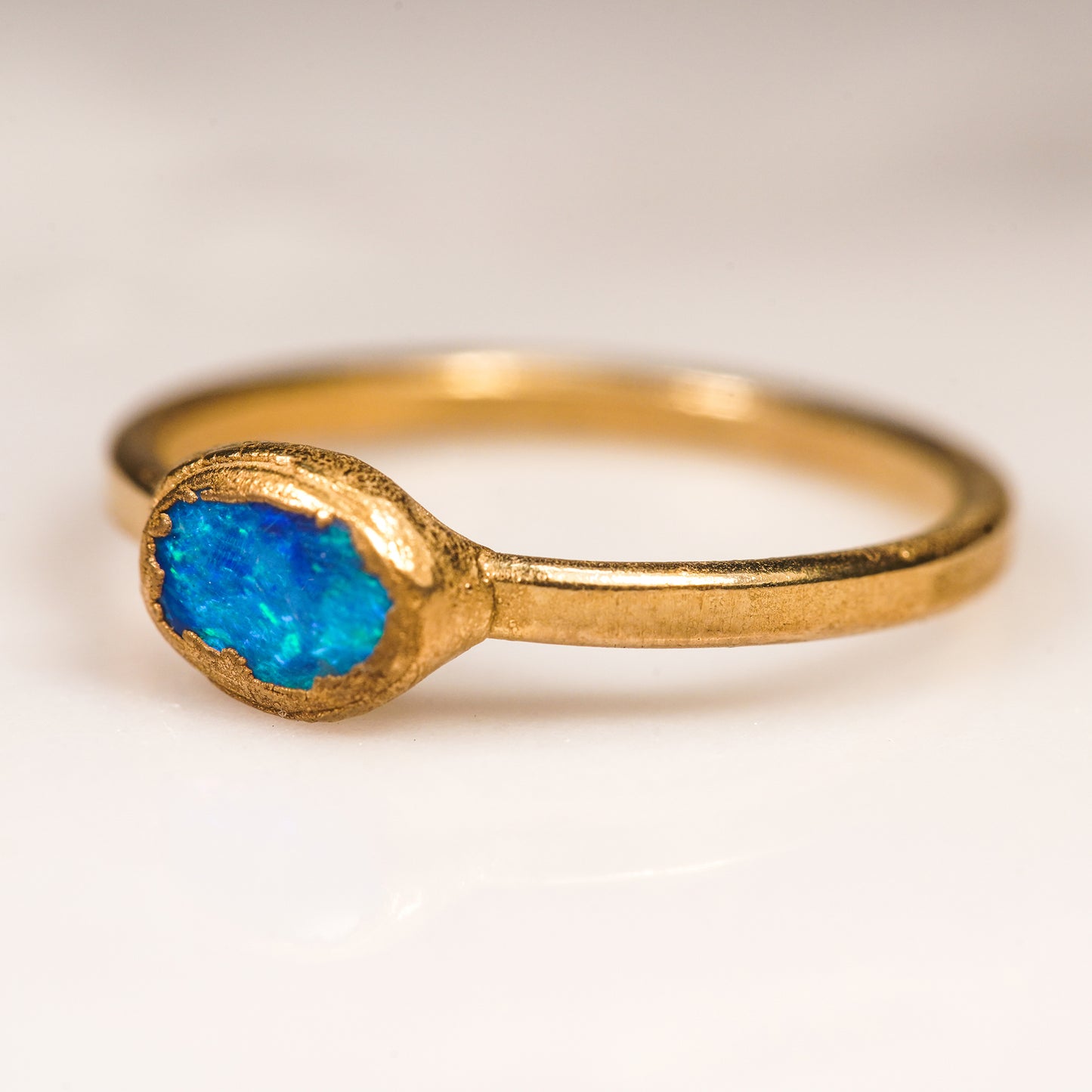 Australian Opal Ring -  Size 6