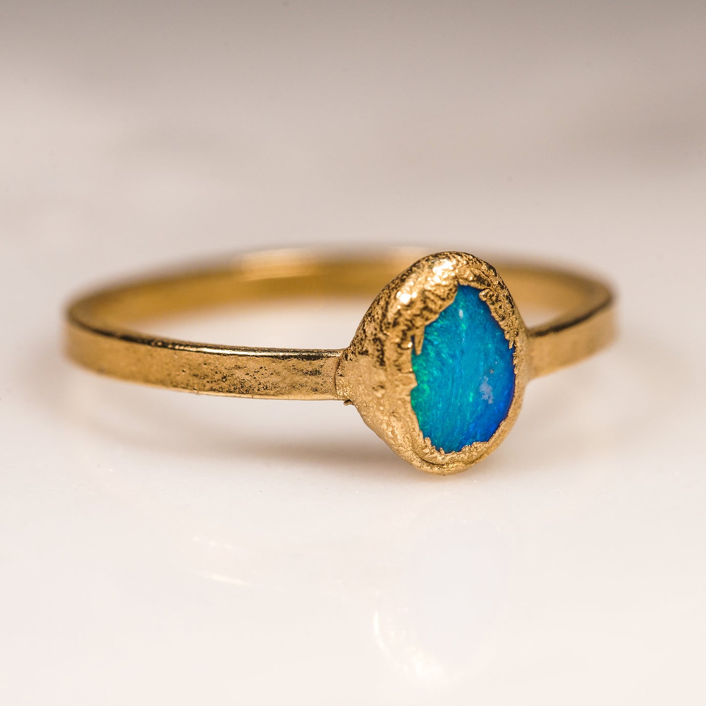 Australian Opal Ring -  Size 7.5