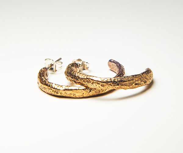 Ancient Bronze Casted Earrings