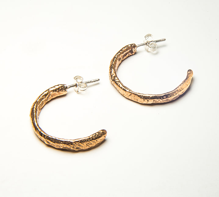 Ancient Bronze Casted Earrings