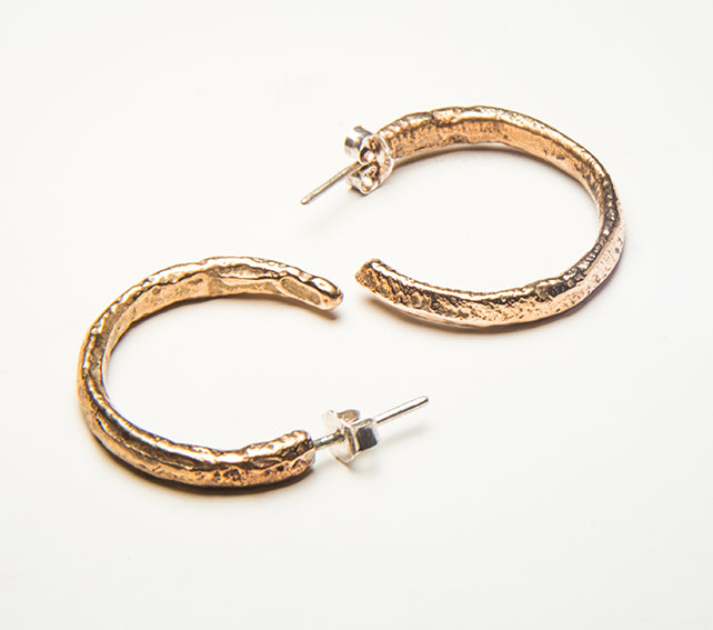 Ancient Bronze Casted Earrings