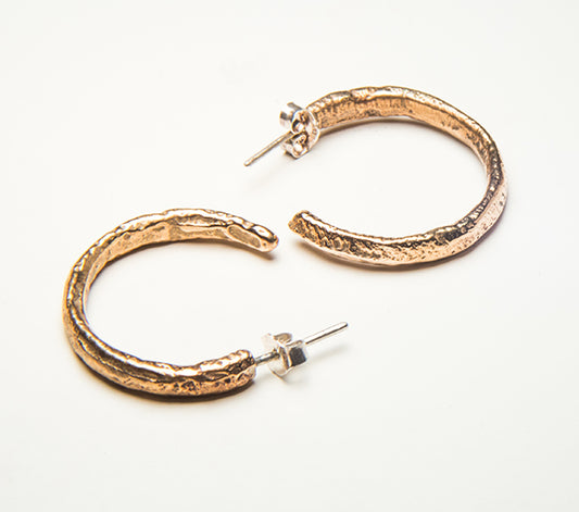 Ancient Bronze Casted Earrings