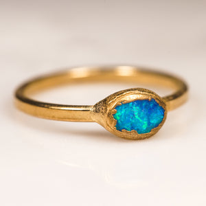 Australian Opal Ring -  Size 6