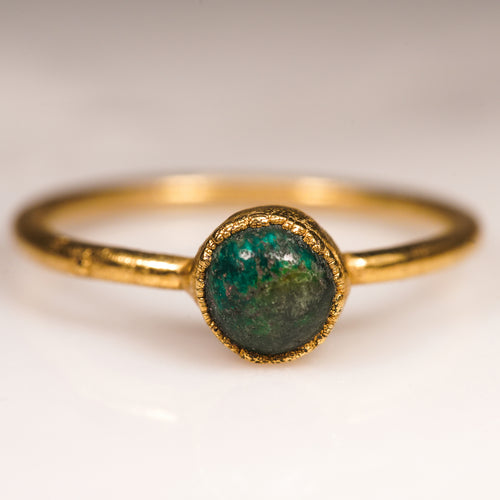 Colombian Emerald Ring -  Size 9